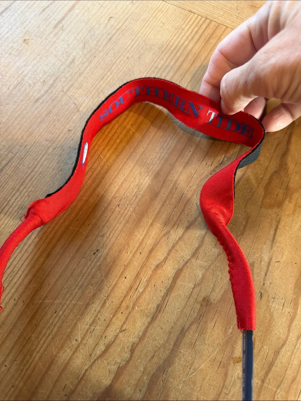 Ray-Ban Kids Black Sunglasses with Red Strap